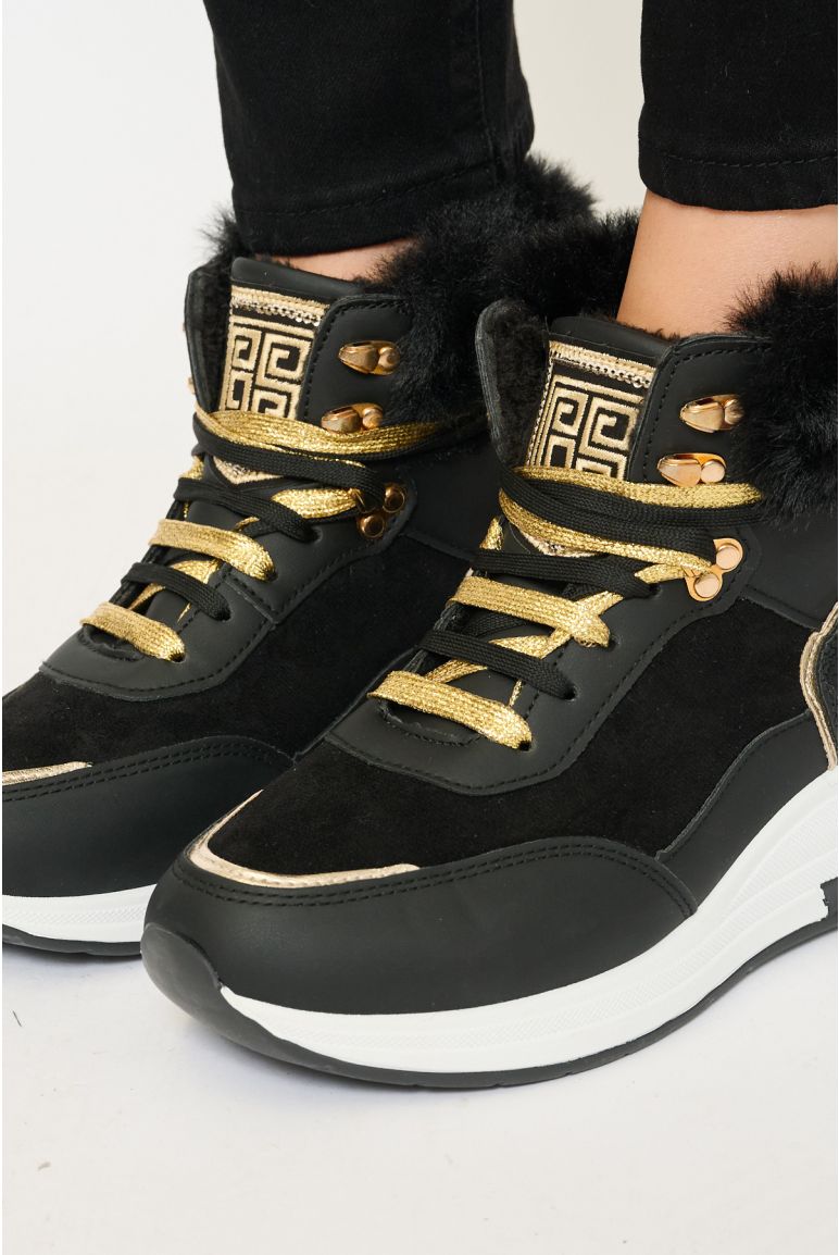 Sneakers Alte con Logo