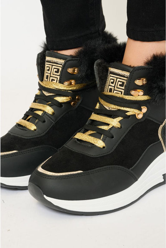 Sneakers Alte con Logo