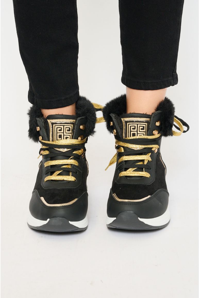 Sneakers Alte con Logo