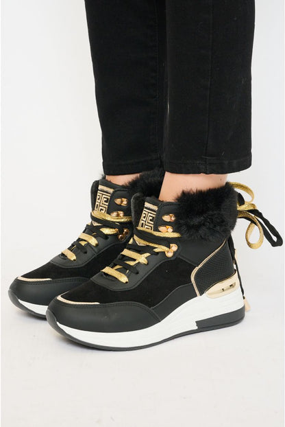 Sneakers Alte con Logo