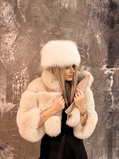 MIKI COLL Jacket 100% Natural Fur FLO - CLO - DORÉA STORE