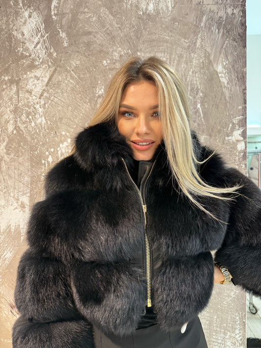 MIKI COLL Jacket 100% Natural Fur FLO - CLO - DORÉA STORE