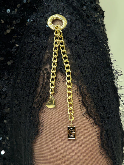 Abito lungo con spacco